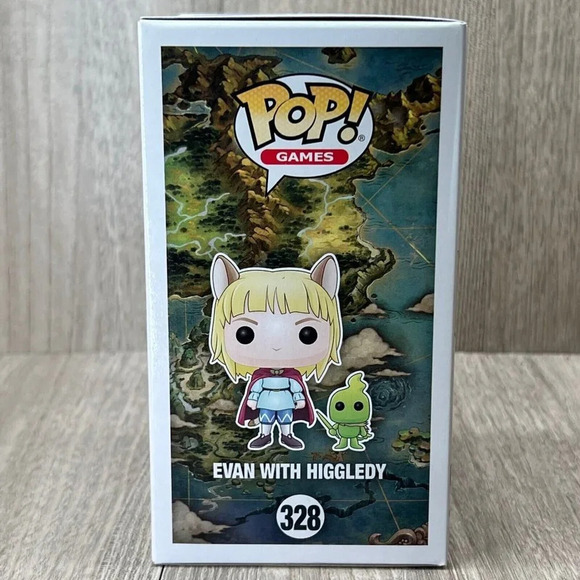 Funko POP! Games Ni No Kuni II: Evan w/ Higgledy Vinyl Figure #328 Ages 14+ - Picture 6 of 8